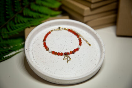 Bransoletka Koń Kasztan