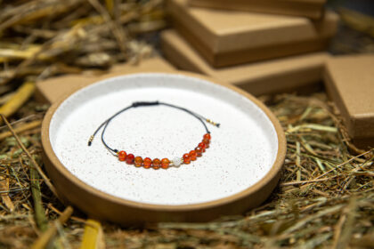 Bransoletka Koń Kasztan