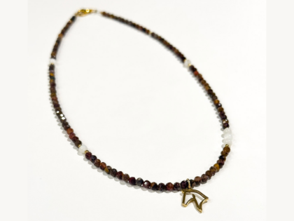 Naszyjnik Koń Gniady